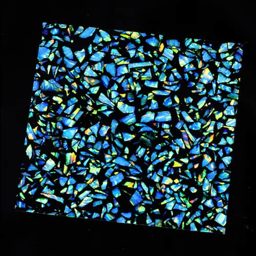 Sanwa OPAL MOSAIC STONE — Displays beauty of opal mosaic in a creative way
